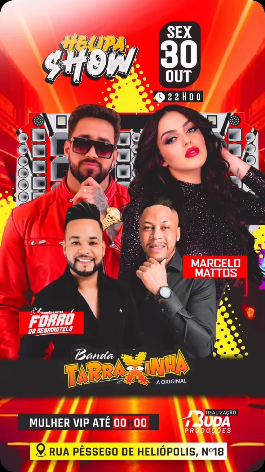 Flyer de Banda Tarraxinha