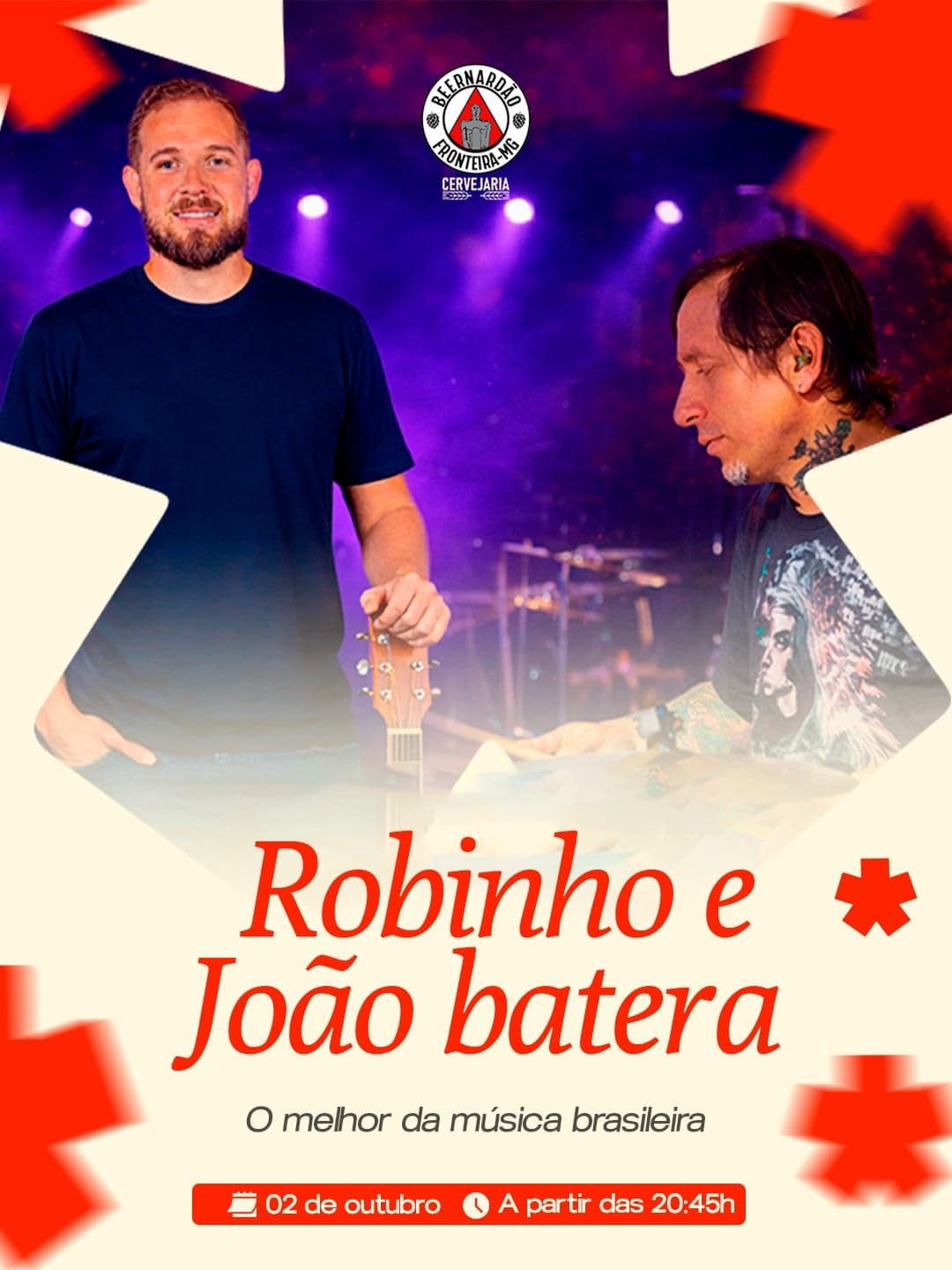 Flyer de Robinho e João Batera
