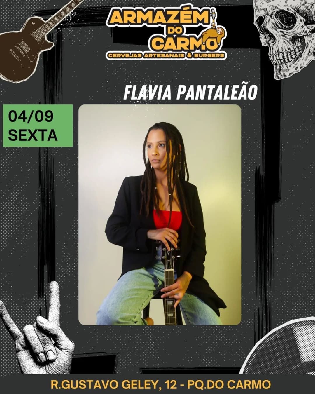 Flyer de Lucianno Rock