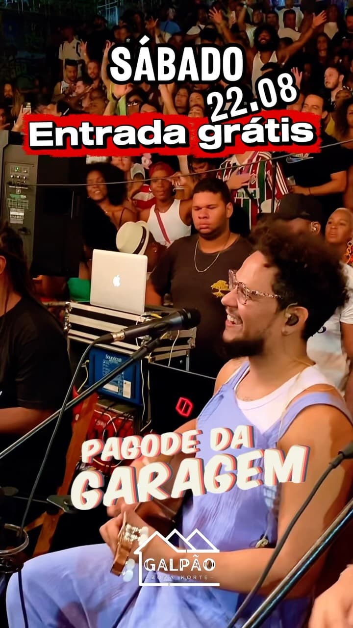 Flyer de thsoaresoficial e Samba do Chinelo, Raul Germanos