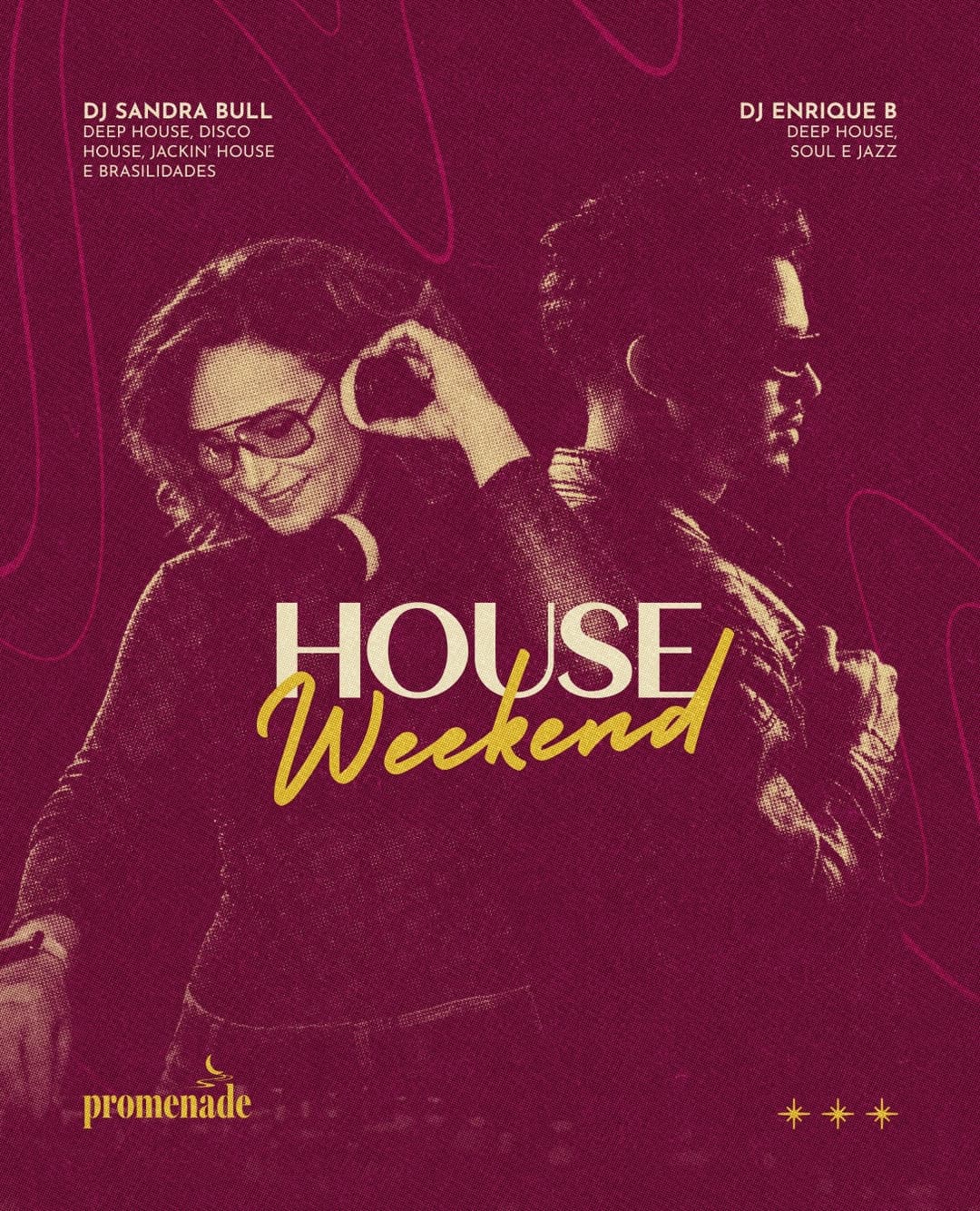 Flyer de DJ Enrique B