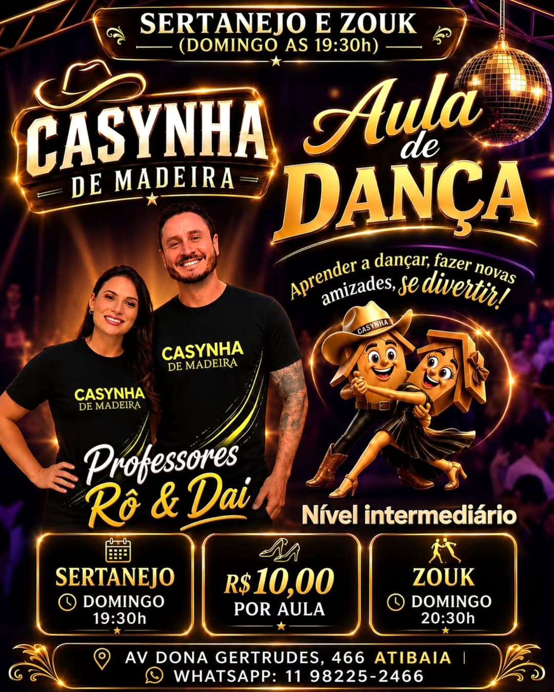 Flyer de Pamella Barbosa