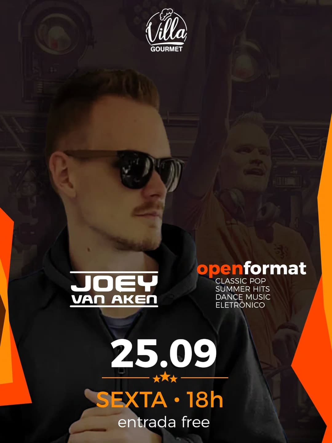 Flyer de Joey van Aken