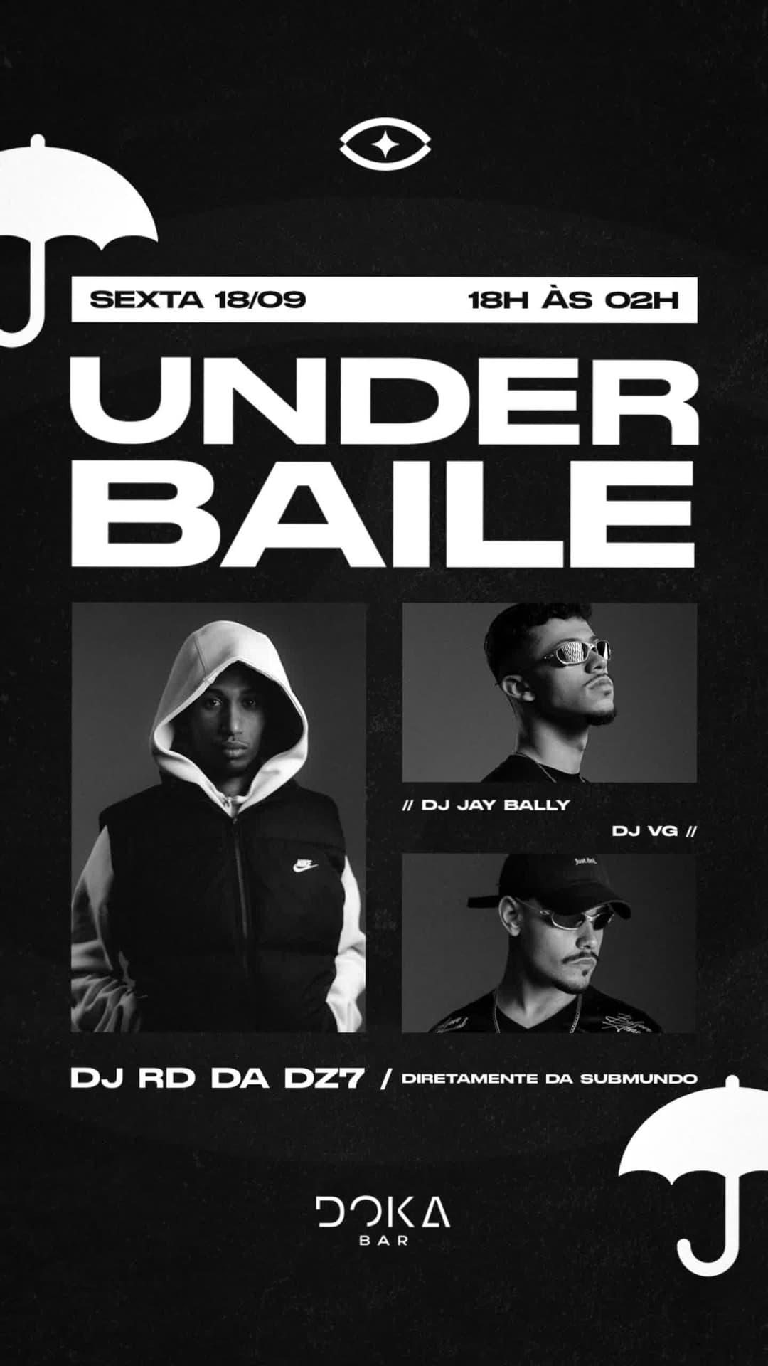 Flyer de Fiot da Dona Gil, Jay Bally e vg.ofc
