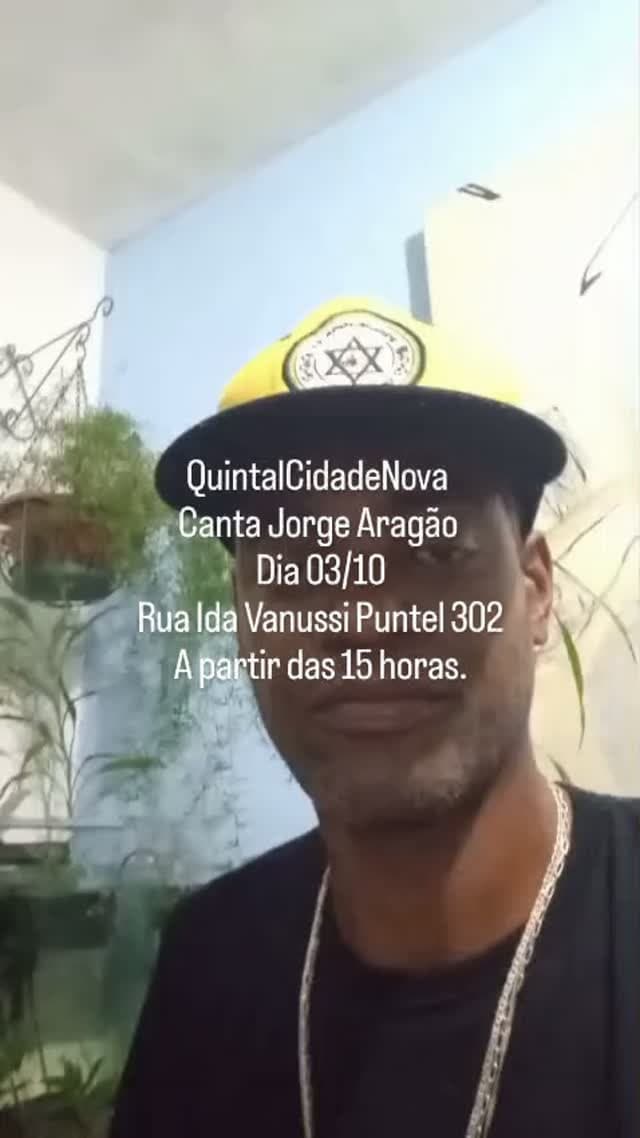 Flyer de Canta Jorge Aragão