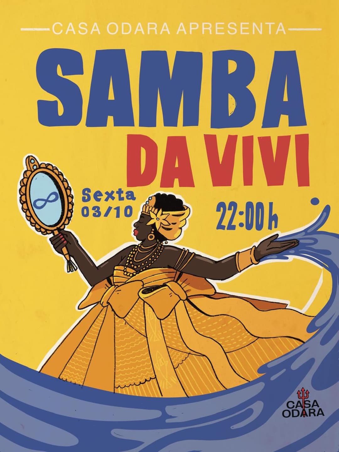 Flyer de Preta Vivi