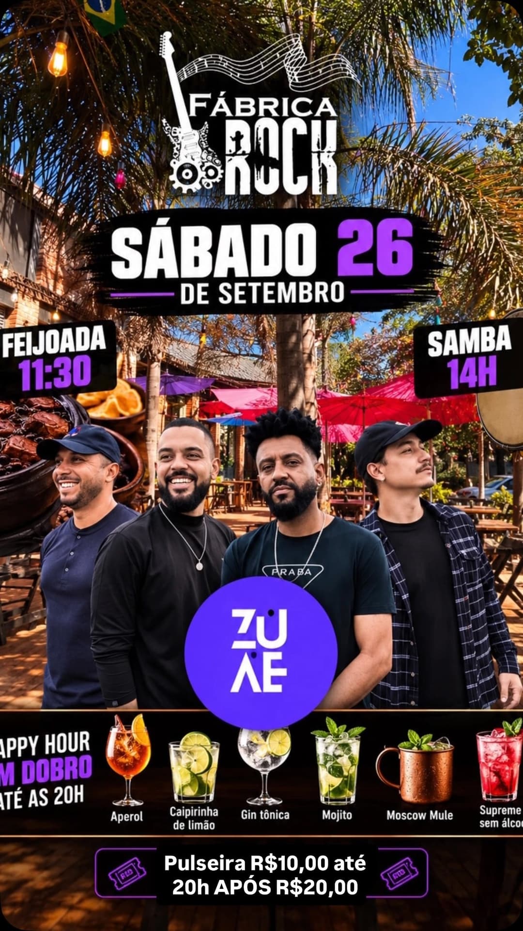 Flyer de Zuaê