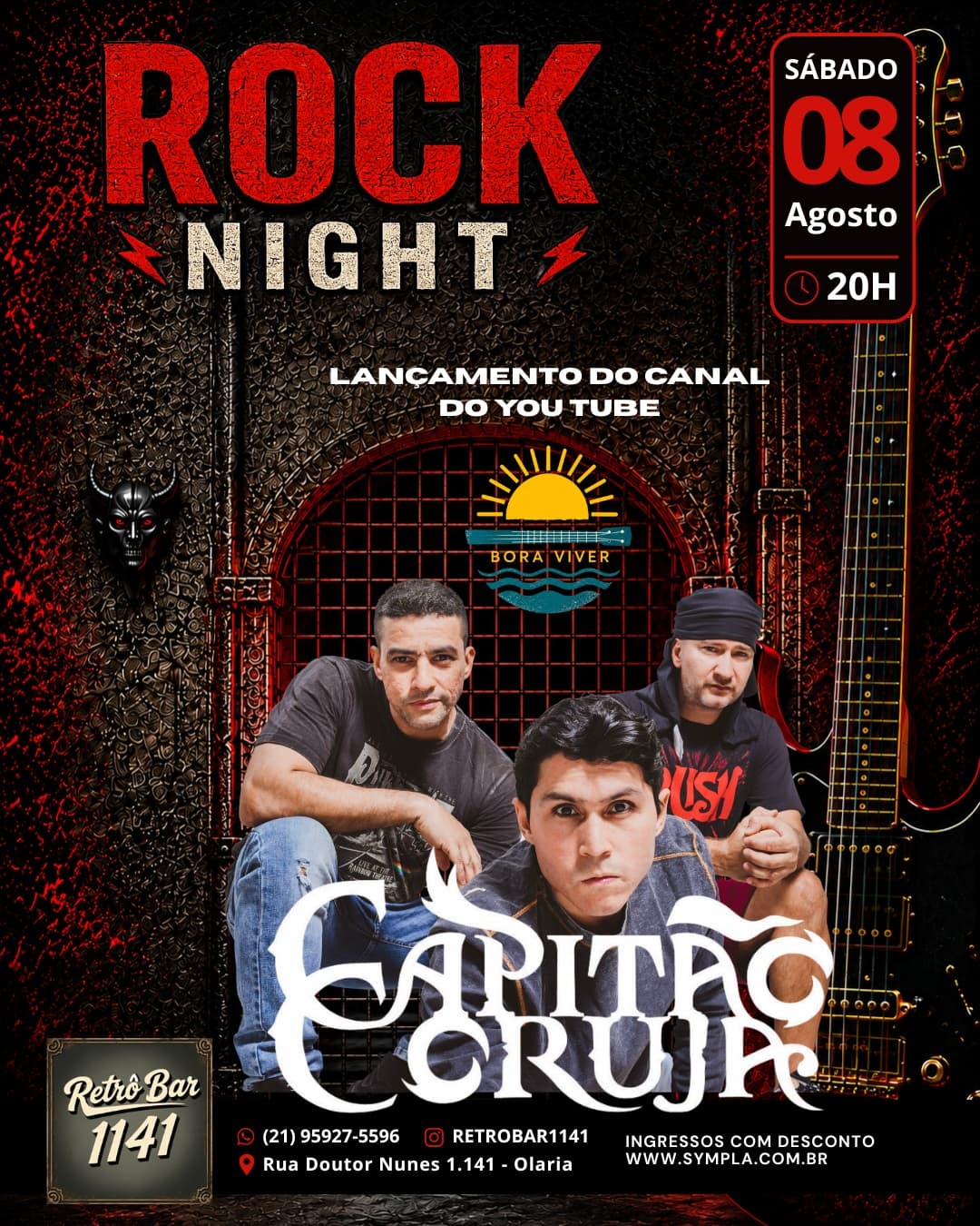Flyer de Capitão Coruja