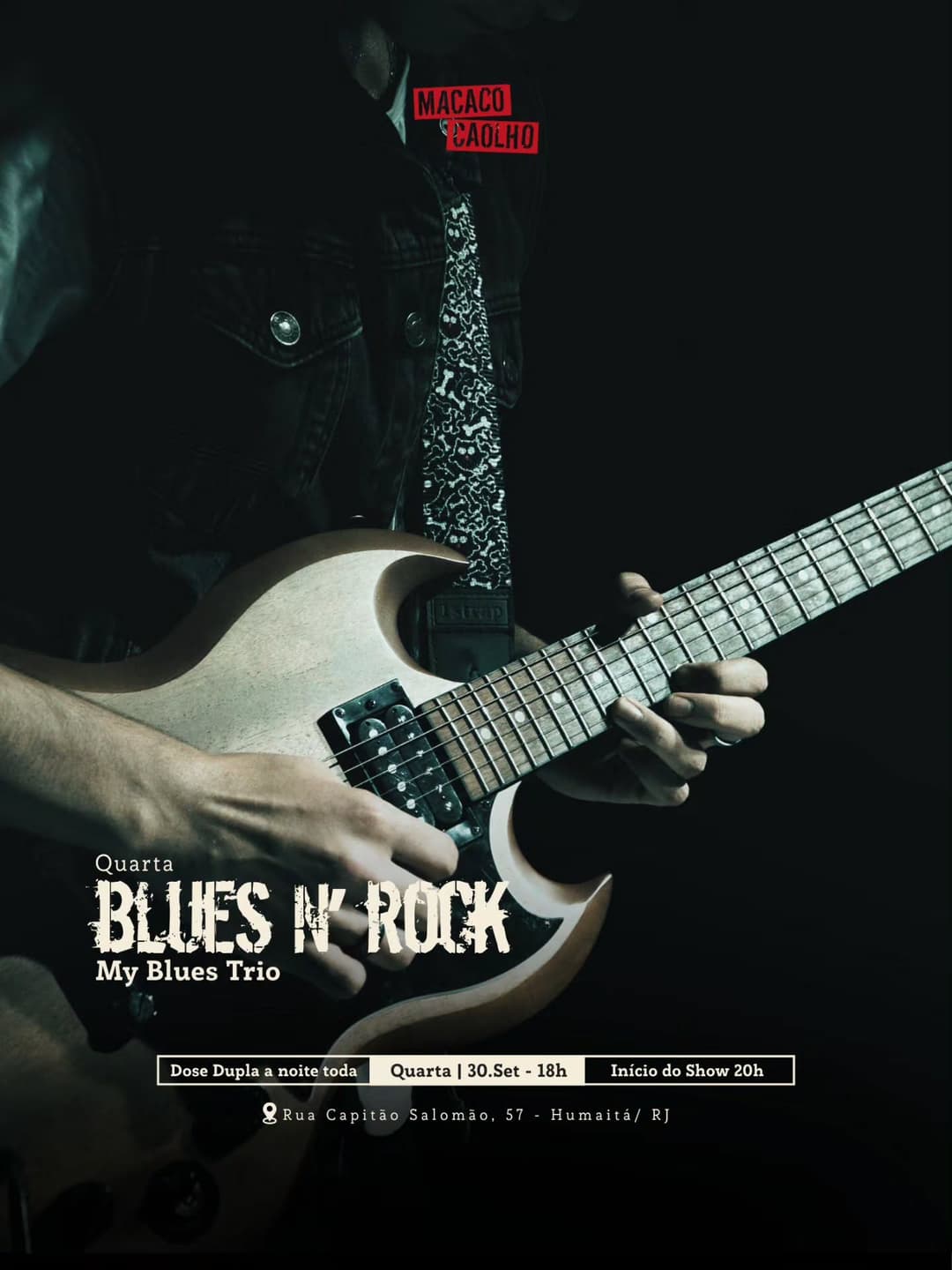 Flyer de Blues on The Road