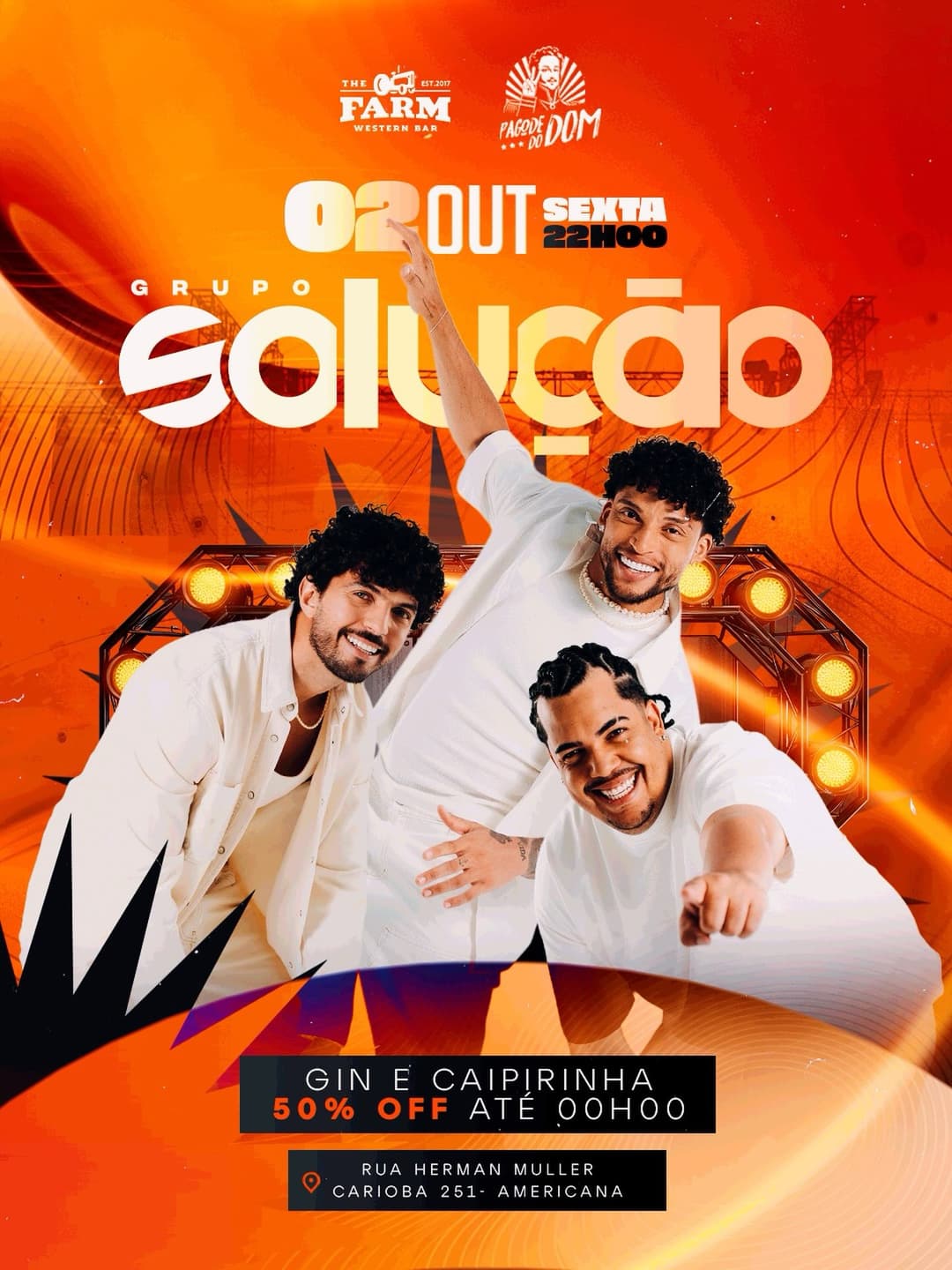 Flyer de Grupo Solução