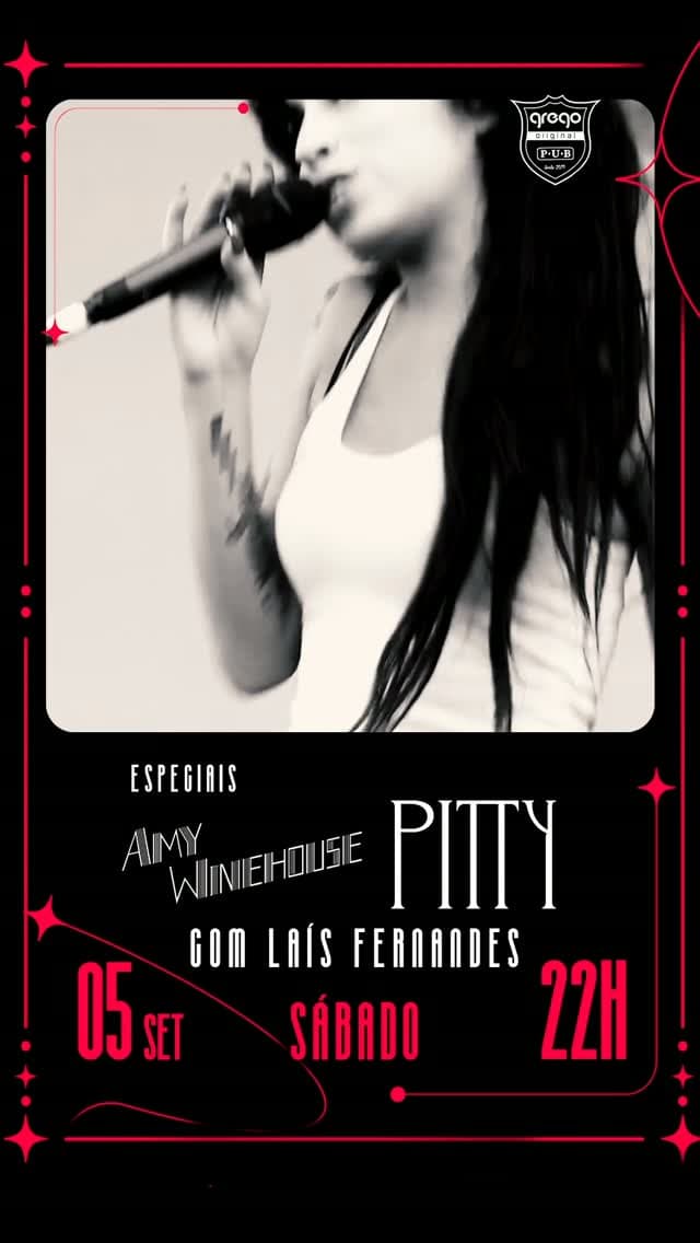 Flyer de Laís Fernandes
