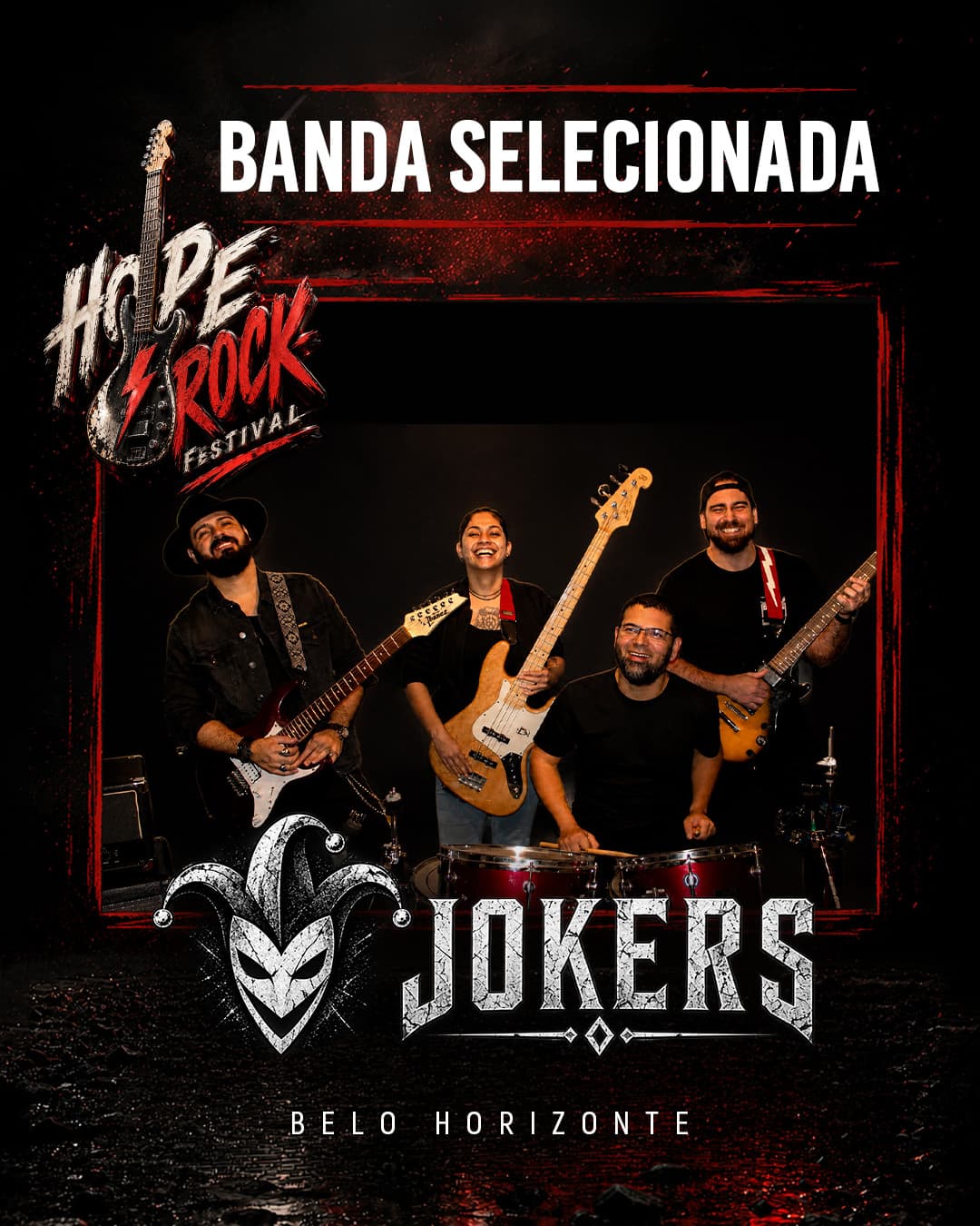 Flyer de The Jokers