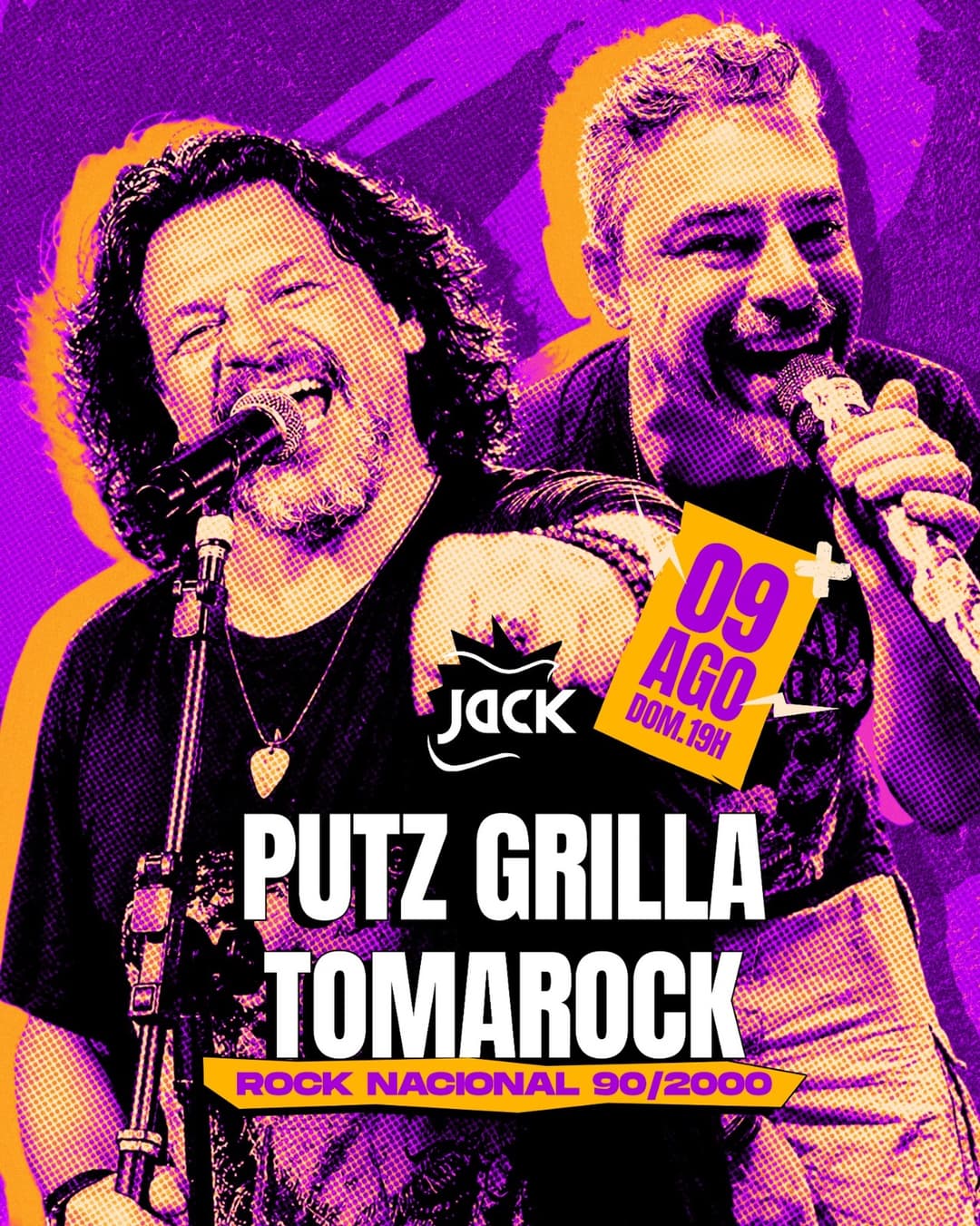 Flyer de Tomarock e Putzgrilla