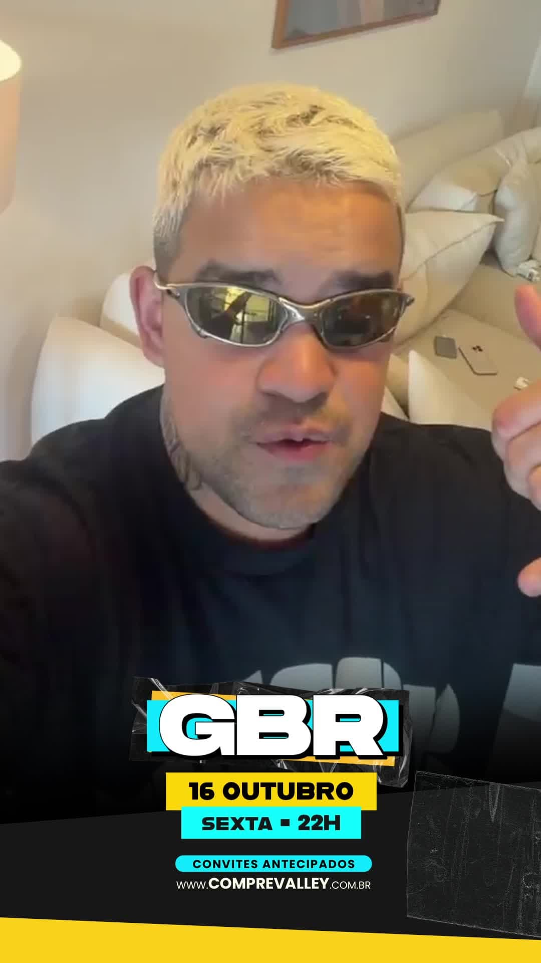 Flyer de DJ GBR