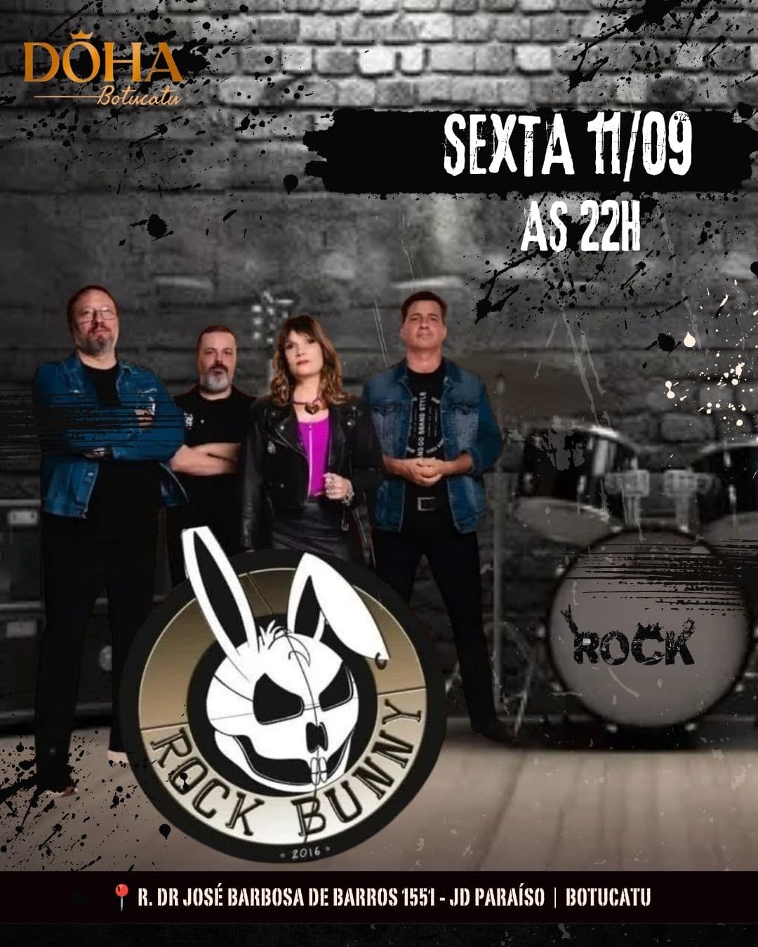 Flyer de Rock Banny