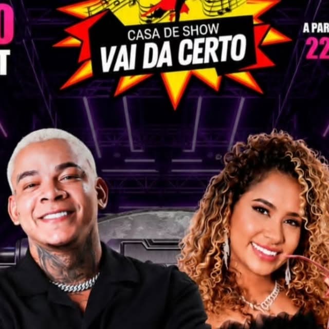 Flyer de Vitória Kepler e Aldair Playboy