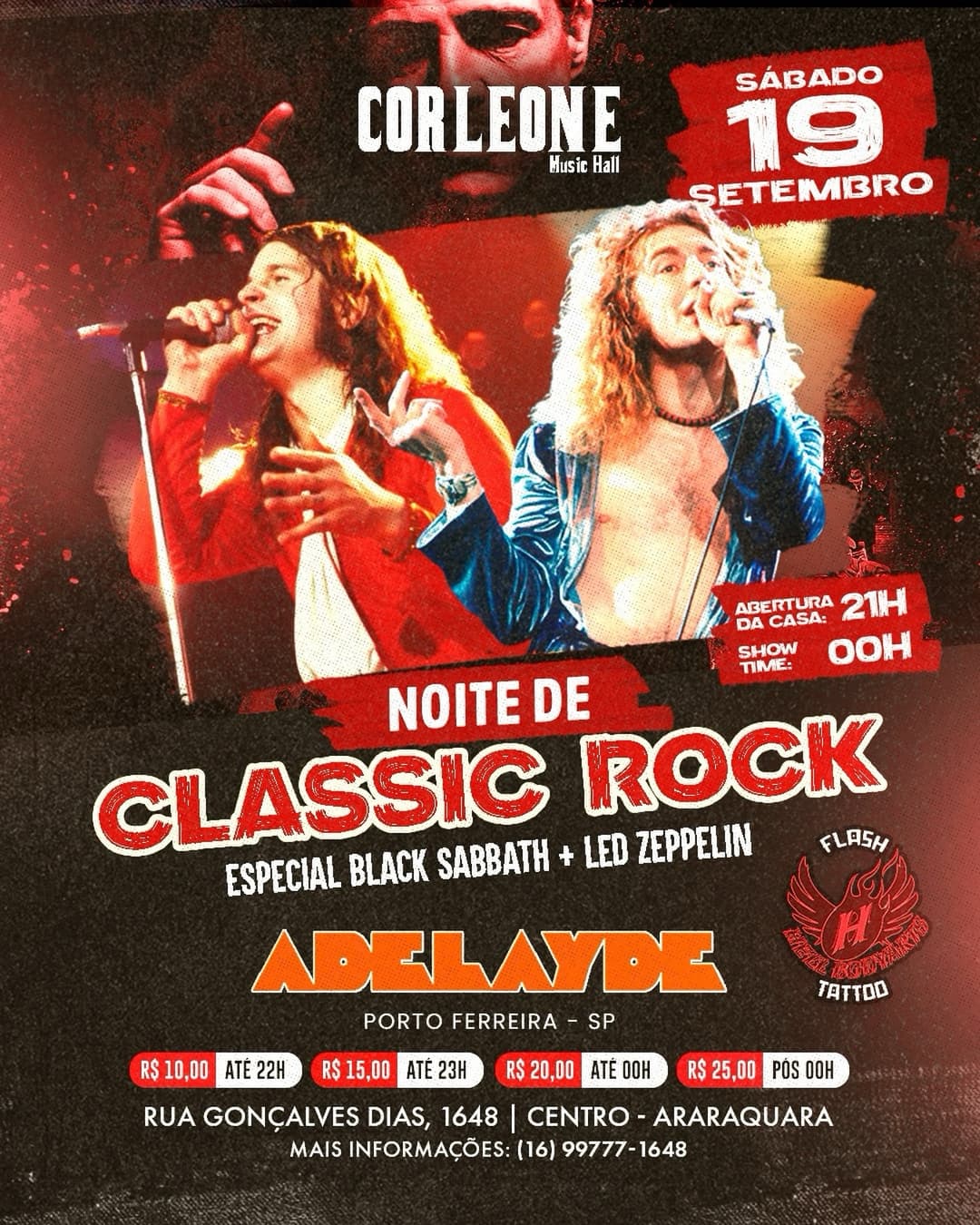 Flyer de Banda Adelayde