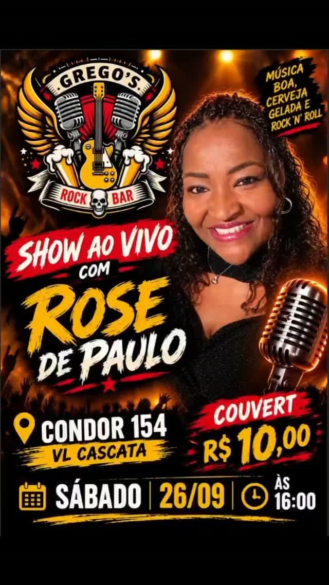 Flyer de Rose de Paulo