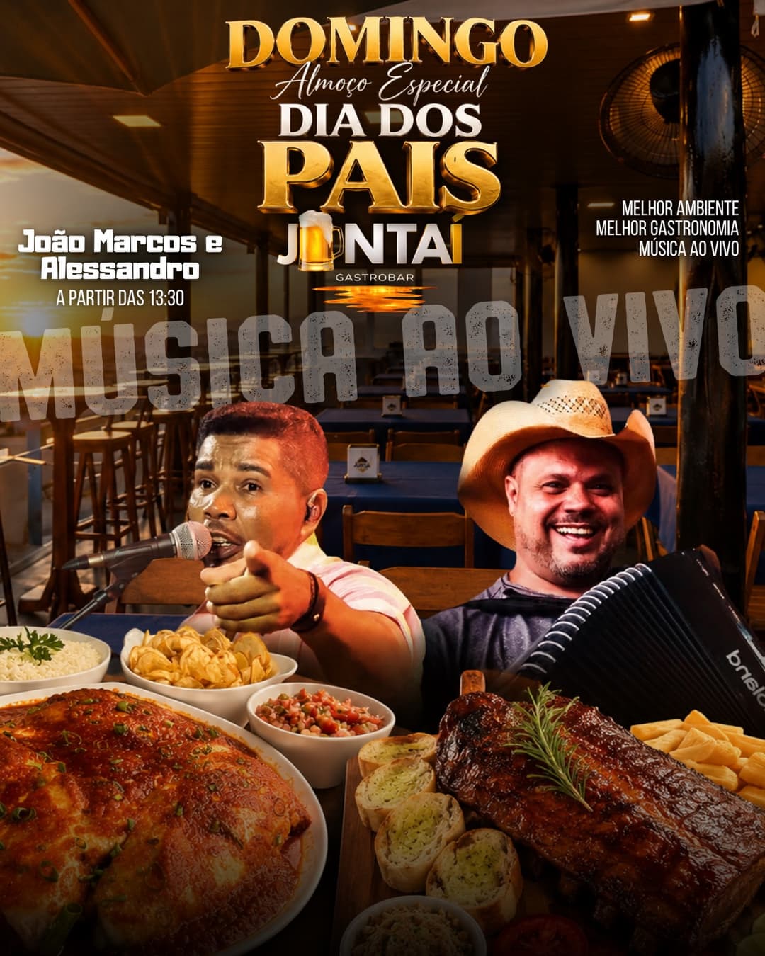 Flyer de Luciano & Augusto