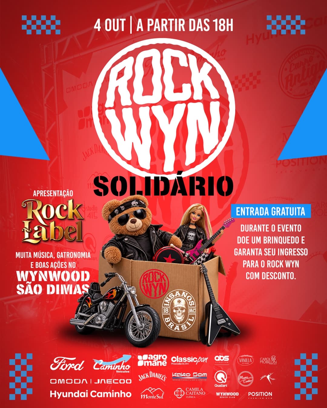 Flyer de Rock Label