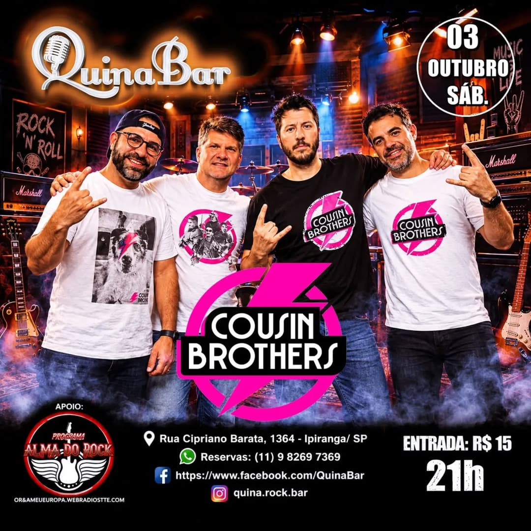 Flyer de Cousin Brothers