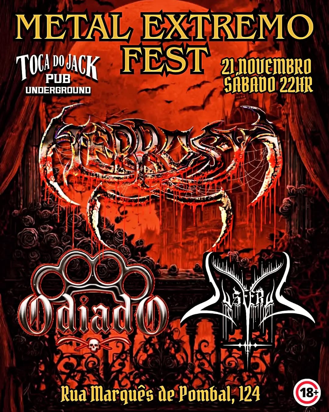 Flyer de Leprosy, 𝙇𝙐𝙎𝙁𝙀𝙍𝙐𝙎 e Odiado