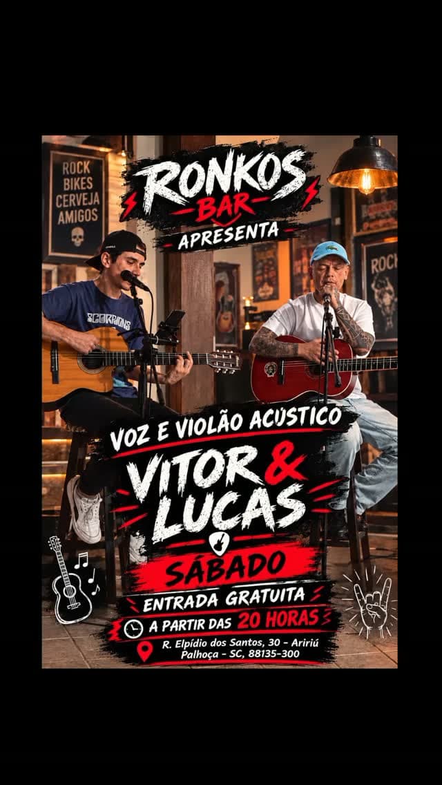 Flyer de VITOR & LUCAS