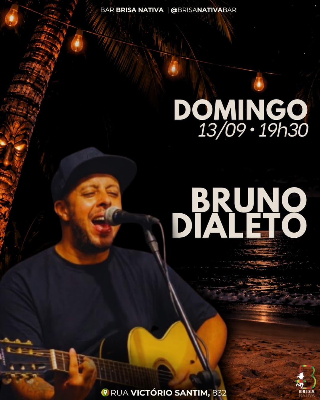 Flyer de Bruno Dialeto