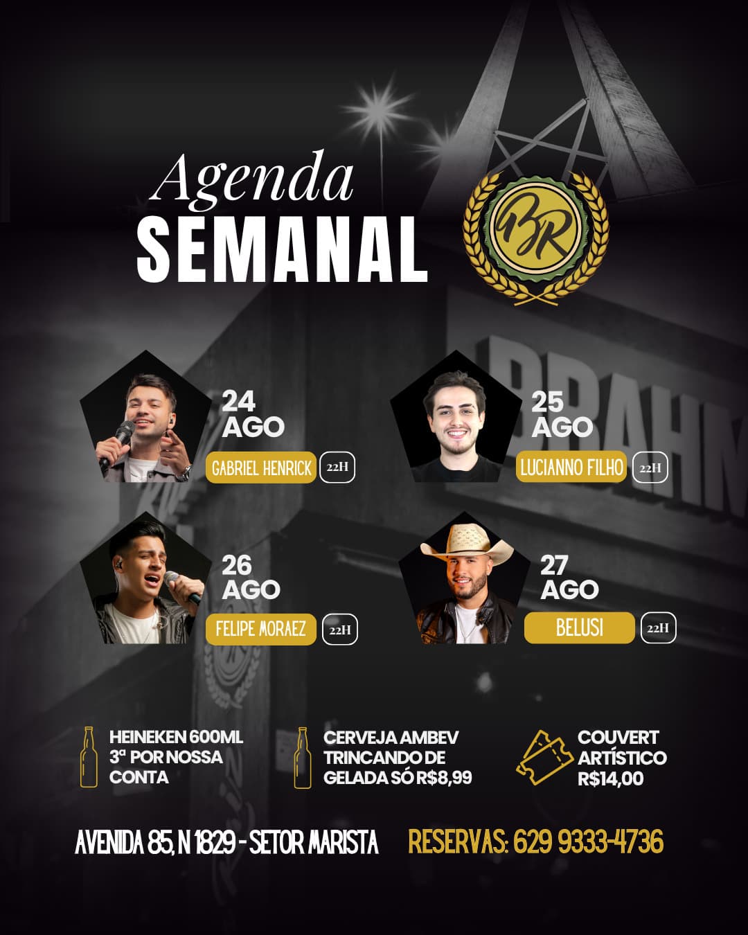 Flyer de Belusi