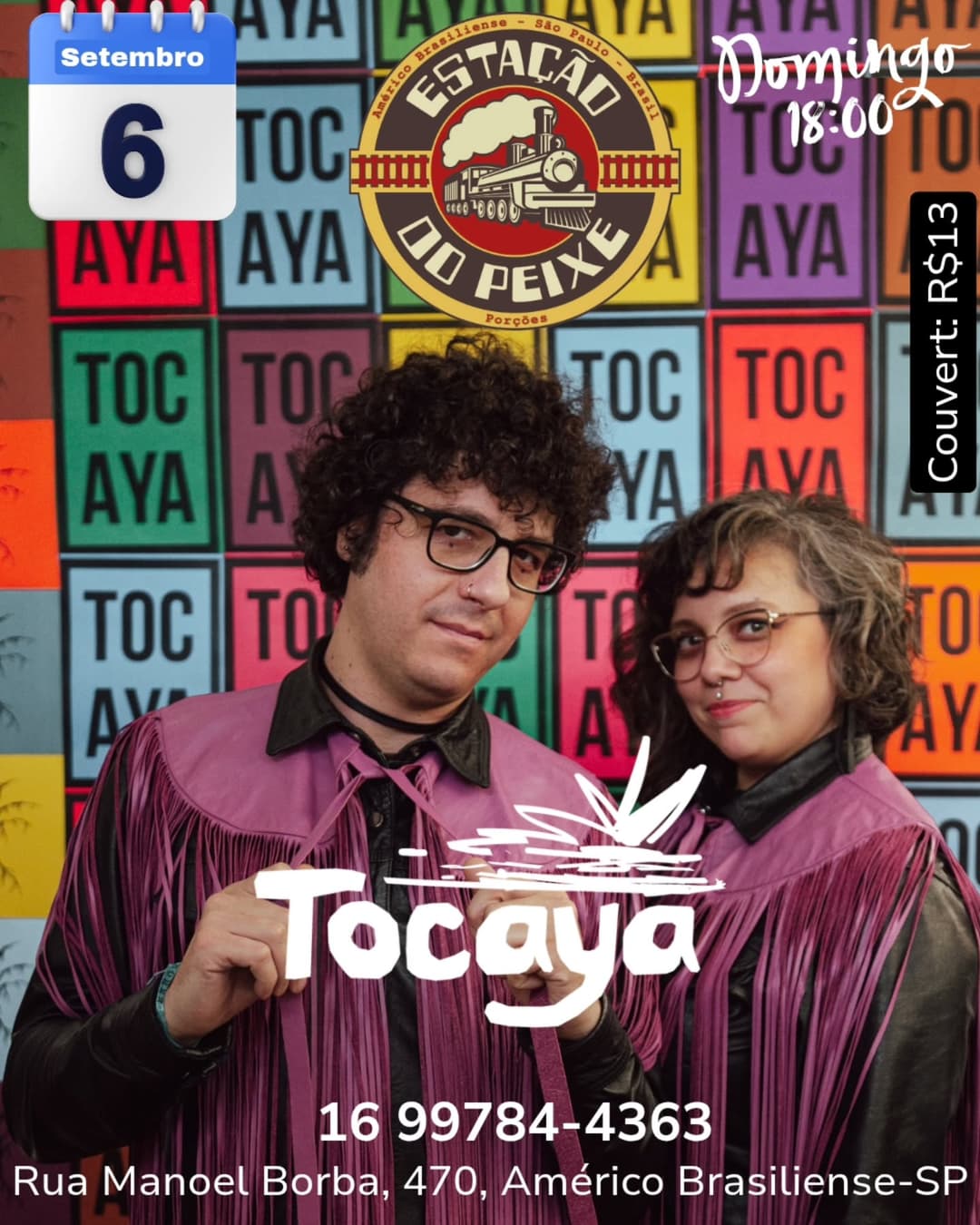 Flyer de Tocaya