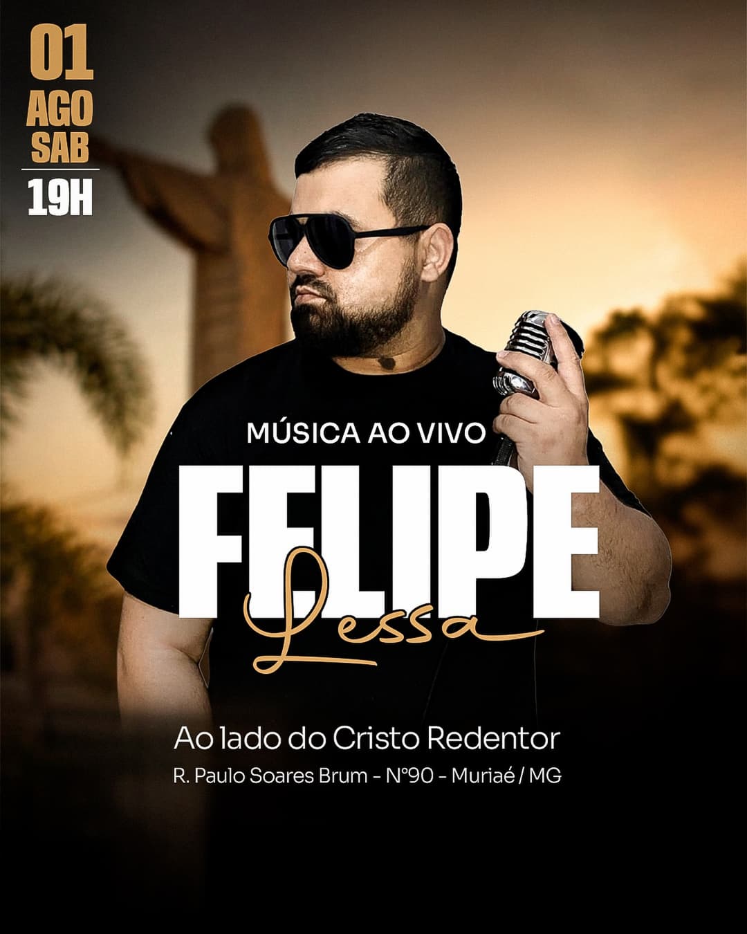 Flyer de Felipe Lessa