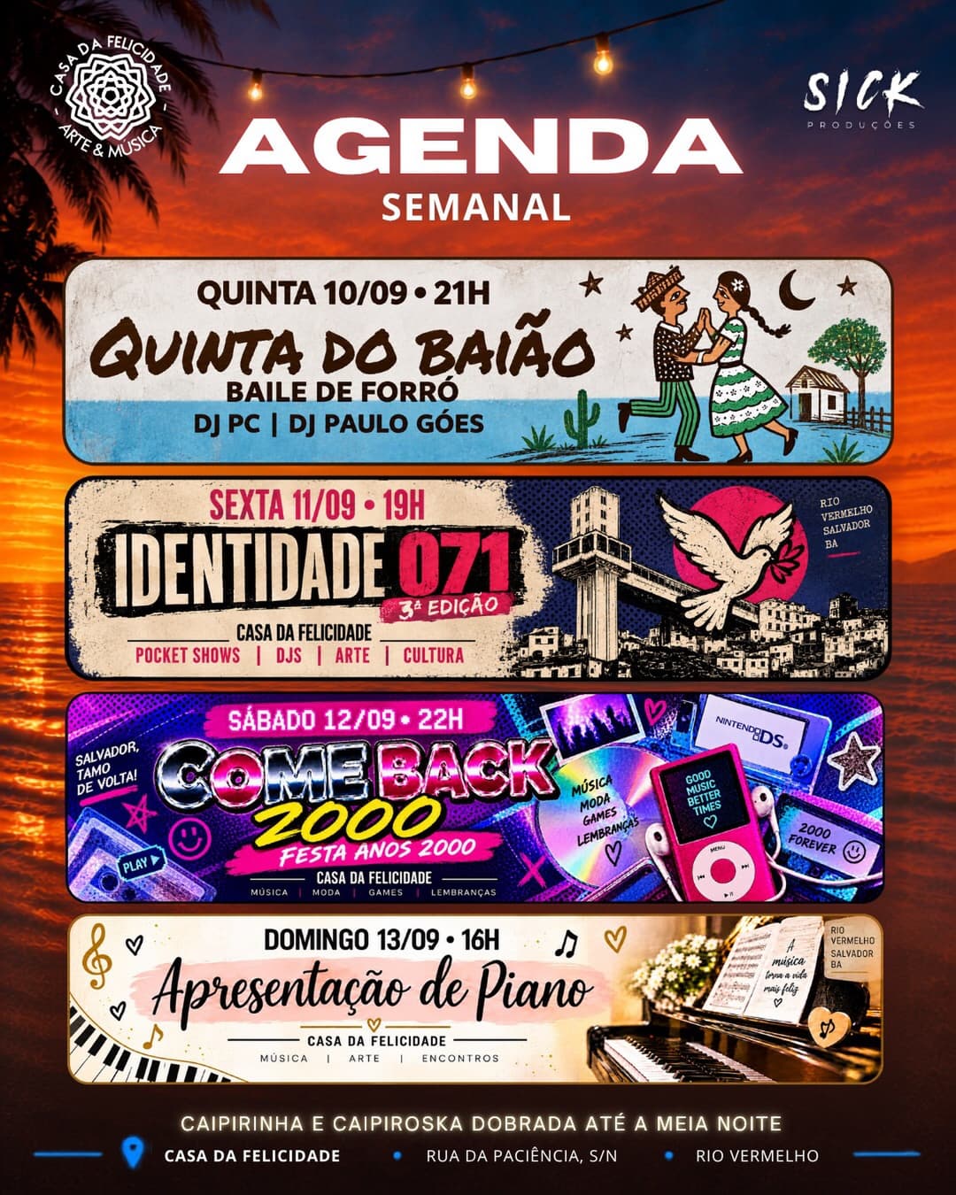 Flyer de Paulinha Piano