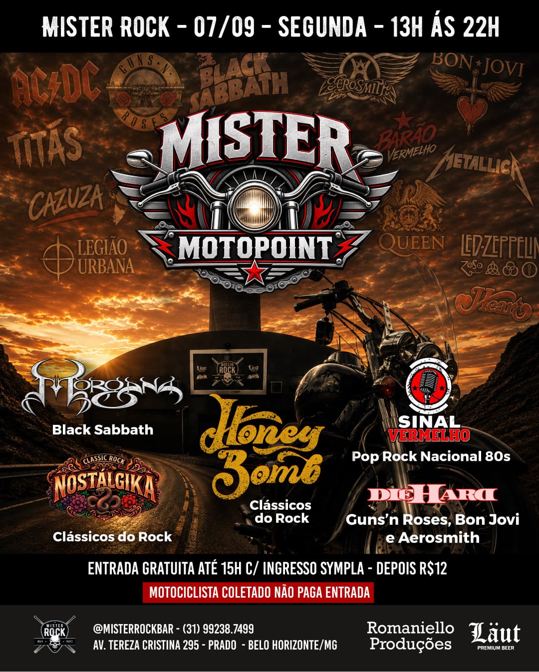 Flyer de Banda Morgana