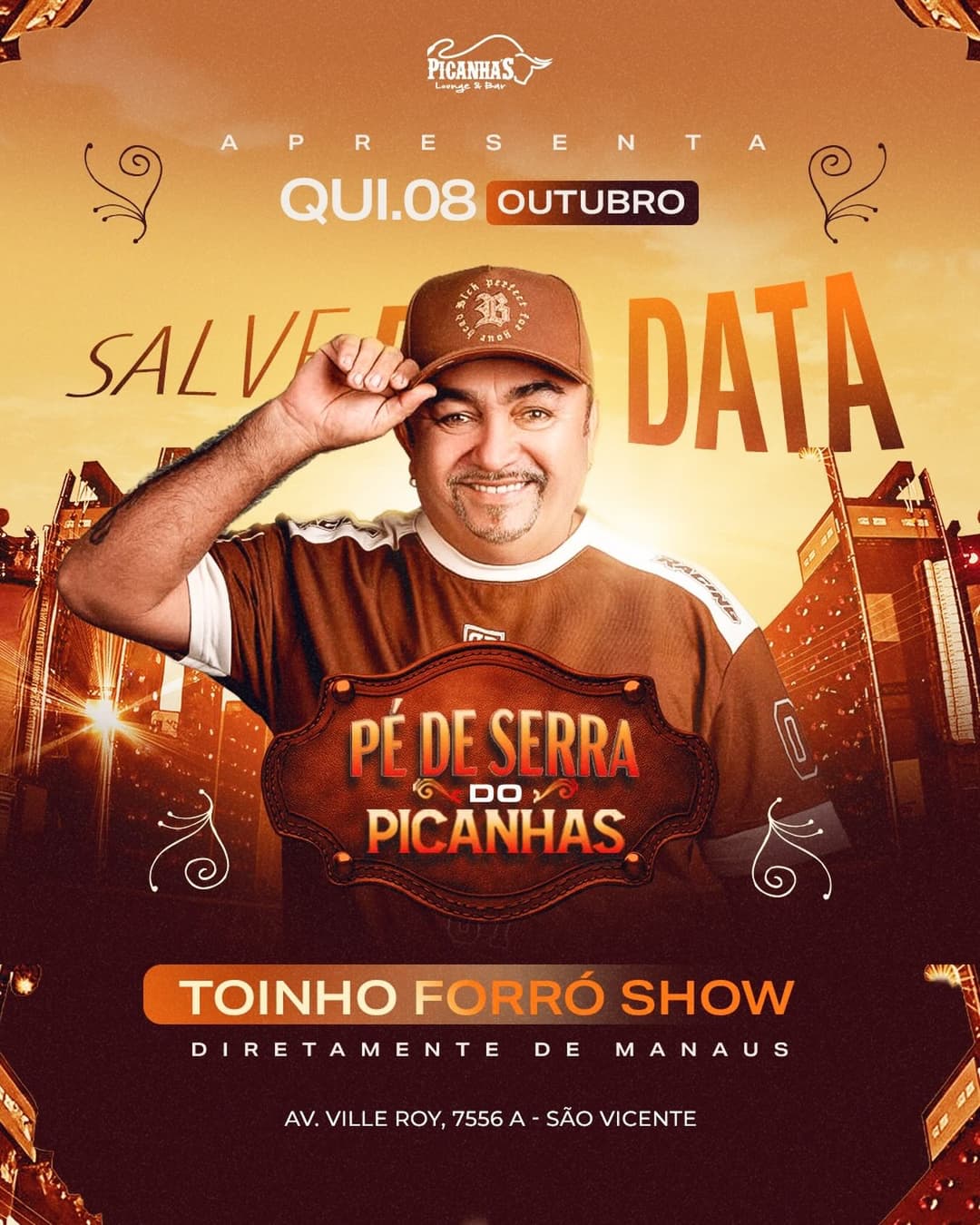 Flyer de Toinho Forró Show