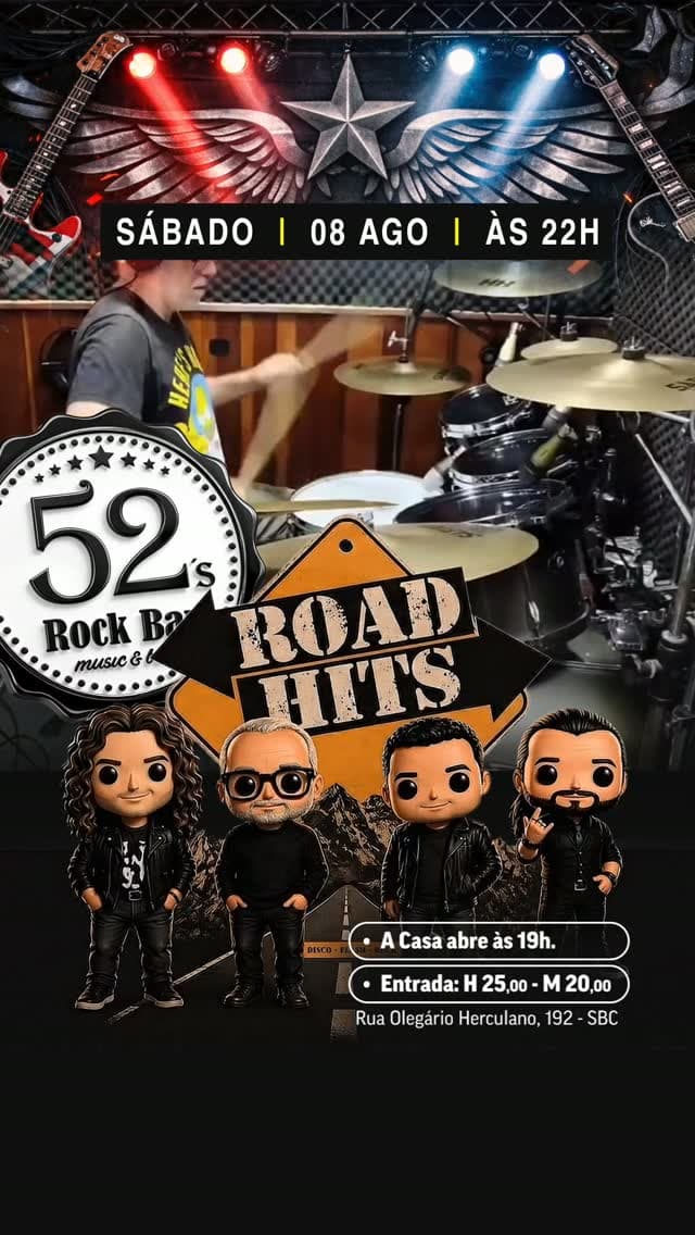 Flyer de Road Hits