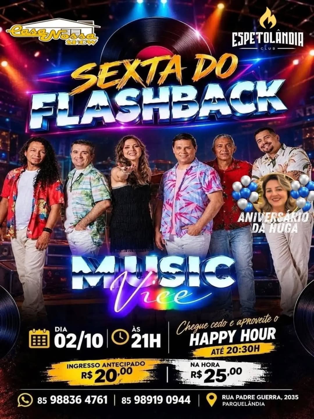 Flyer de Music Vice