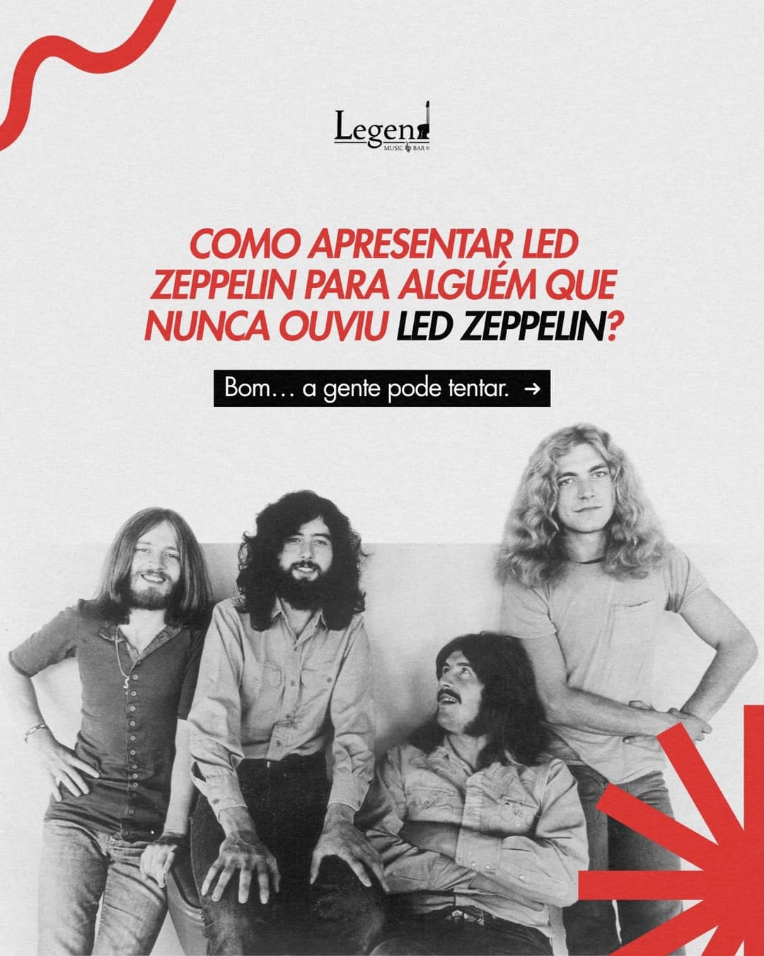 Flyer de Banda Lord Rock