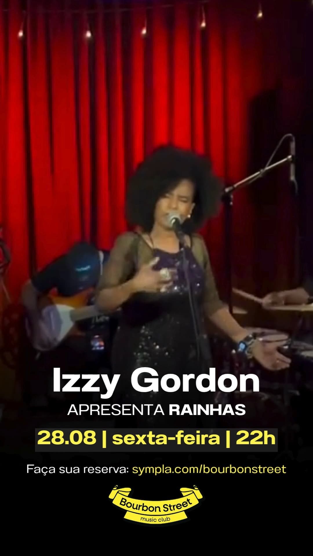 Flyer de Izzy Gordon