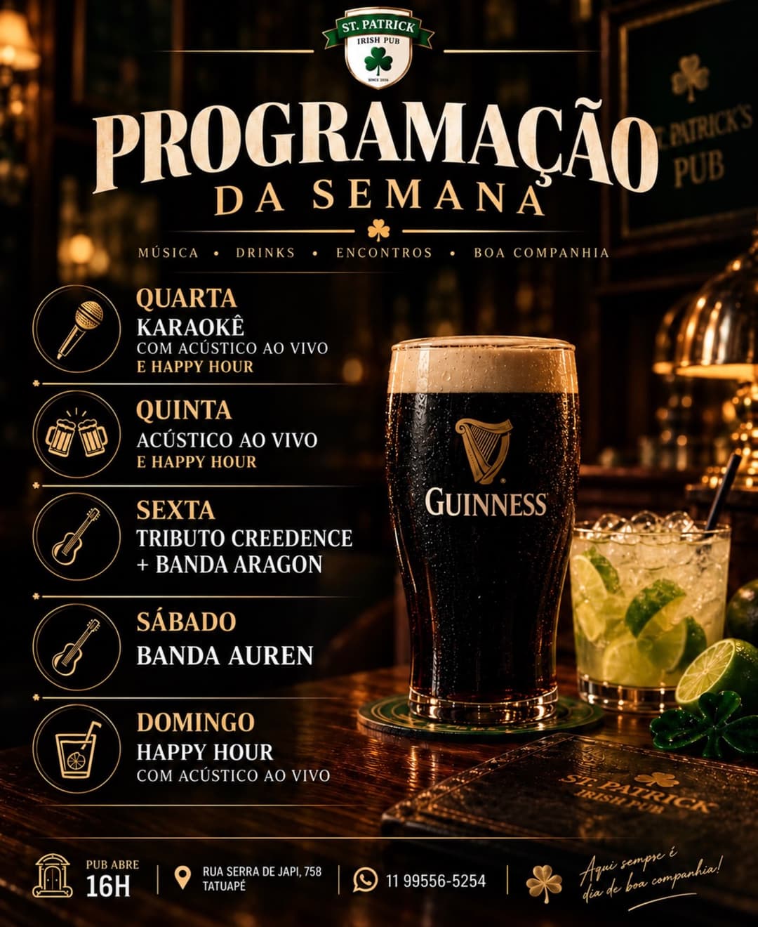 Flyer de Banda Auren