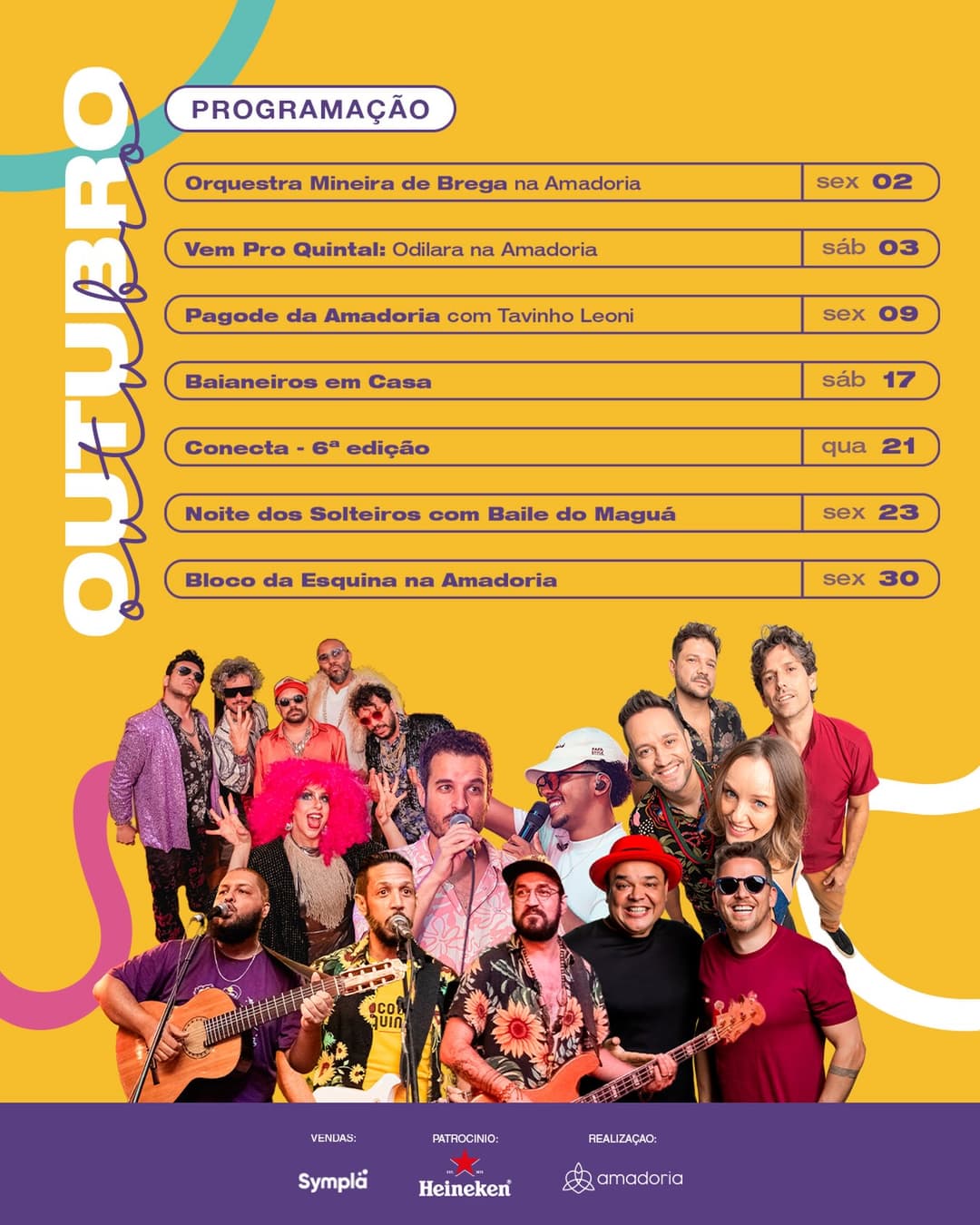 Flyer de Bloco da Esquina