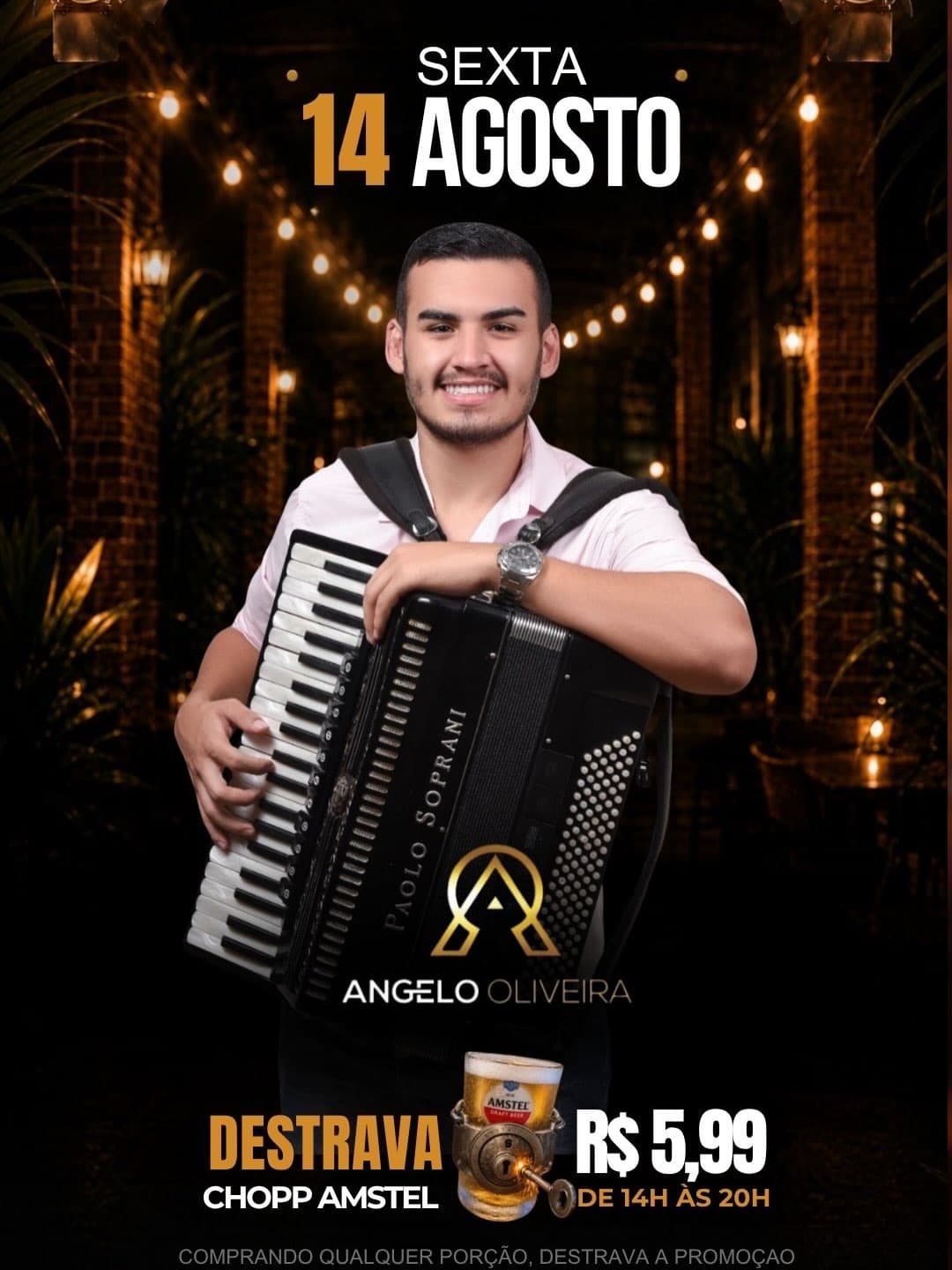 Flyer de Mateus Dias