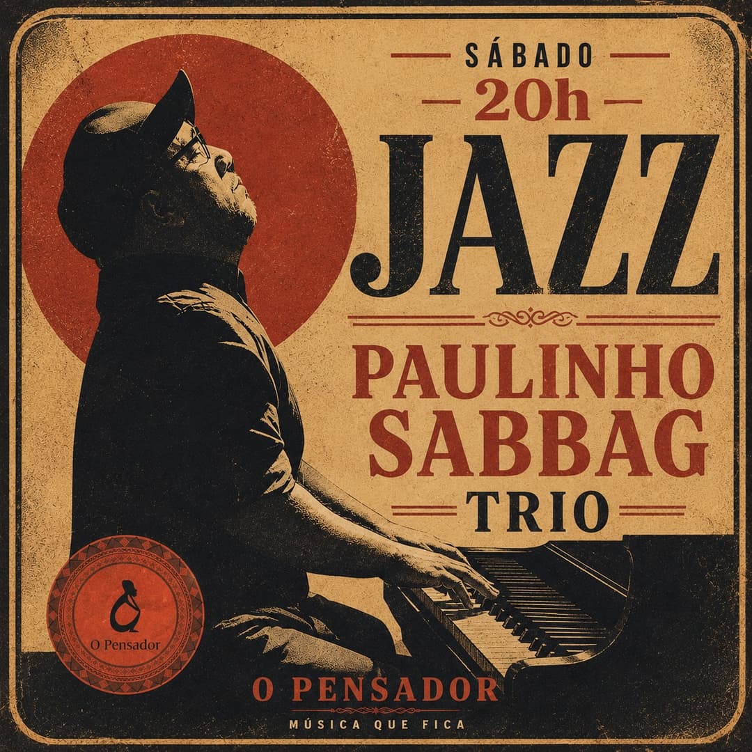 Flyer de PAULINHO SABBAG, SAMUEL TRONE e DANIEL ARGOLO