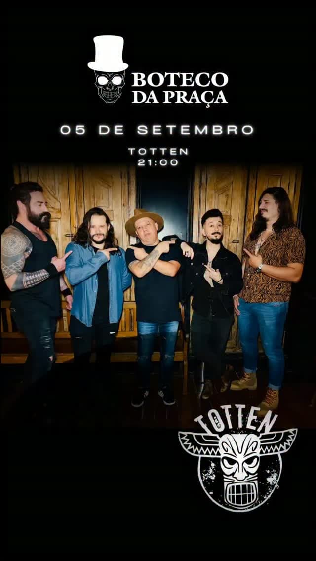 Flyer de Totten Oficial e Totten