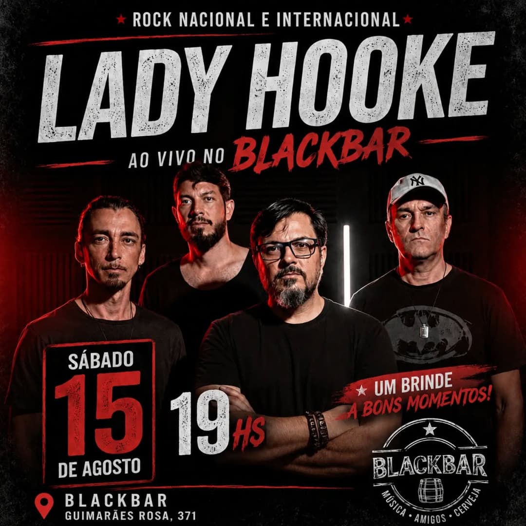 Flyer de Banda Ladyhooke