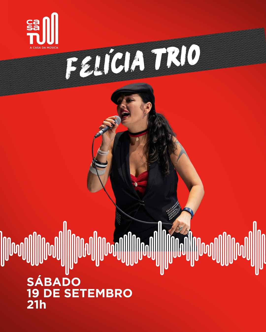 Flyer de Felícia Trio