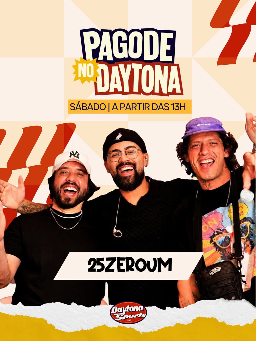 Flyer de Pagode 25ZEROUM