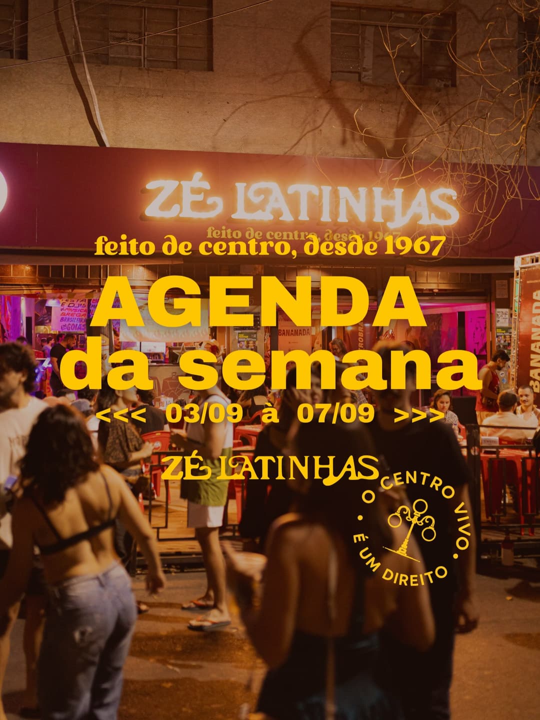 Flyer de Eliza Reis