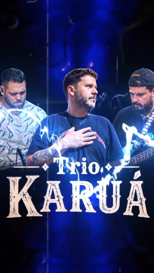 Flyer de Trio Karuá
