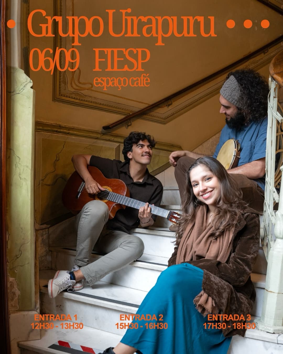 Flyer de Grupo Uirapuru