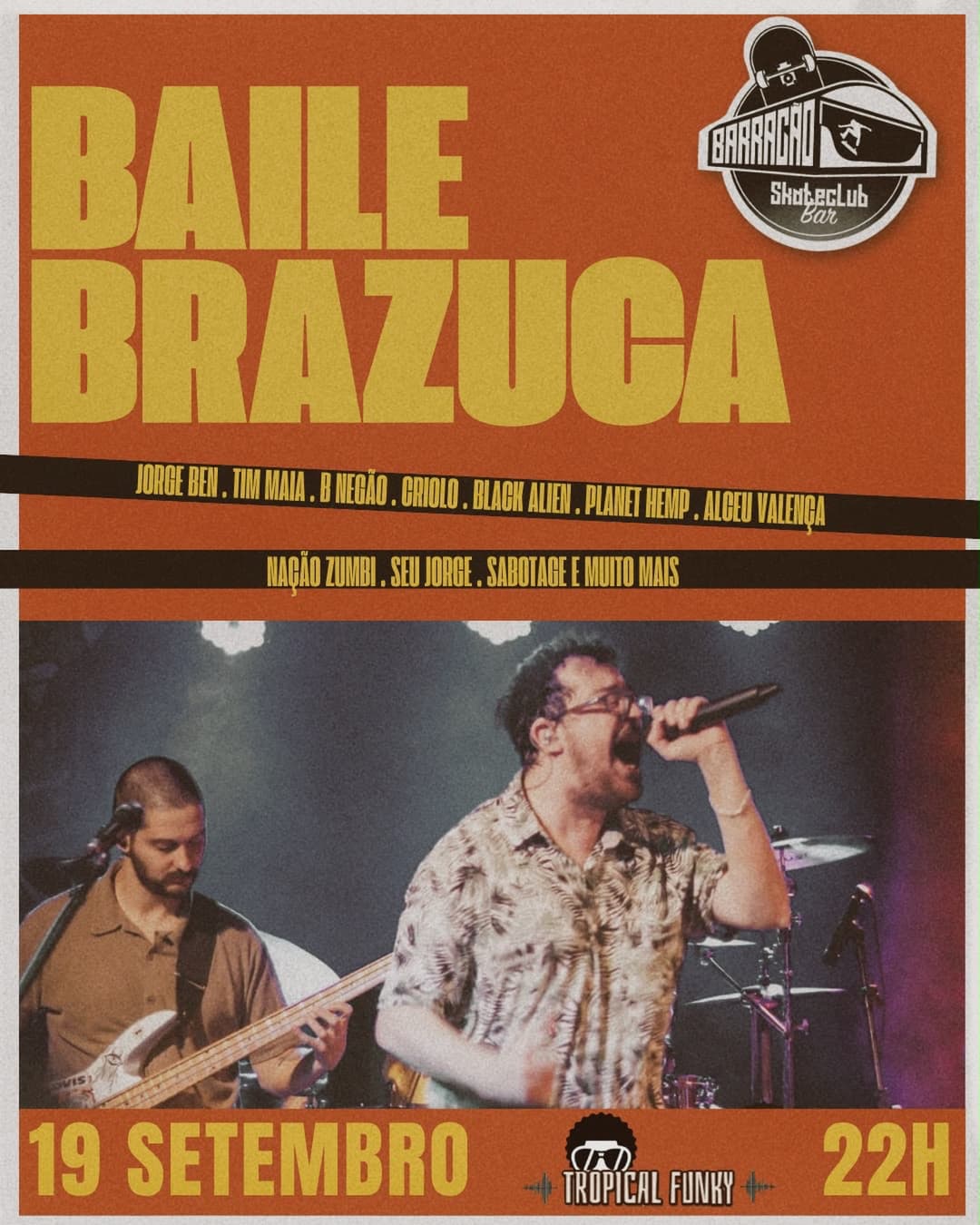 Flyer de Tropical Funky